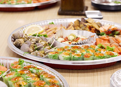 準備から後片付けまで