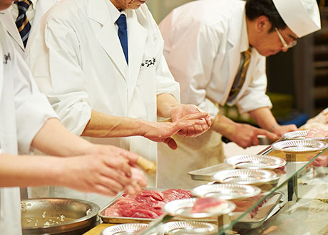 解体ショーの様子2