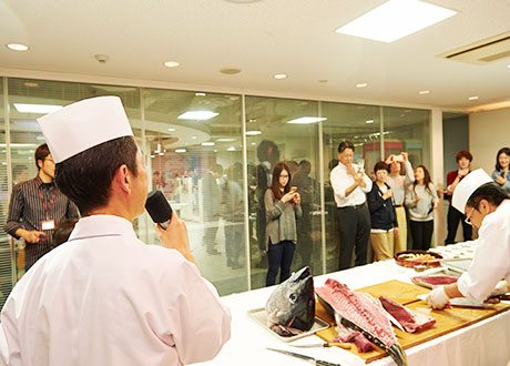 解体ショーの様子3