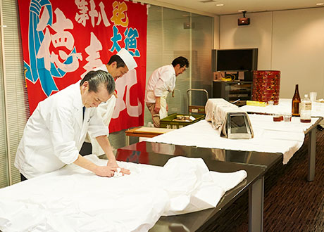 解体ショーの様子4